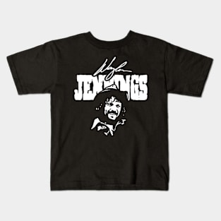Waylon Jennings Kids T-Shirt